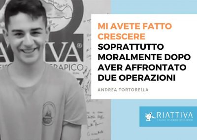 Andrea Tortorella – Calciatore giovanili ASD Rivasamba