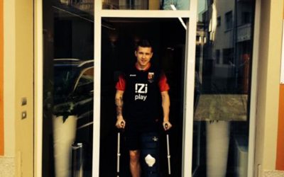 Juraj Kucka inizia la riabilitazione al Centro Riattiva