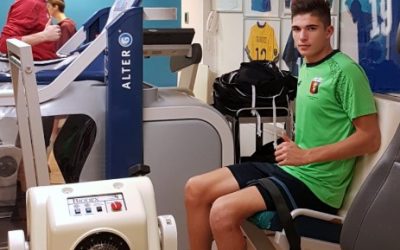 Tagliabue Lorenzo e Ruggiero Lorenzo in Riattiva per sedute di fisioterapia