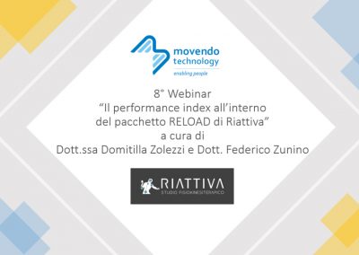 Il Performance Index all’interno del pacchetto Reload di Riattiva