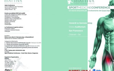 Sport Medicine Conference -“Un nuovo orizzonte per il trattamento della Groin Pain”- Chiavari Venerdì 11 gennaio 2019