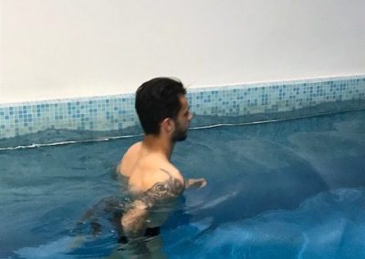 Riabilitazione in piscina per Pedro Pereira