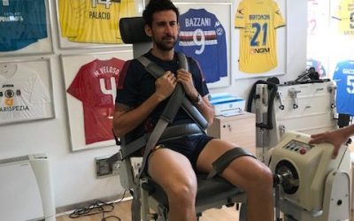 Seduta Isocinetica per Nicolas Spolli 